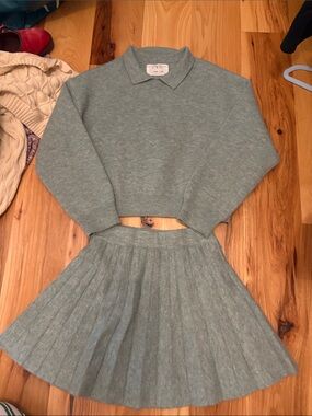 Zara knit matching set